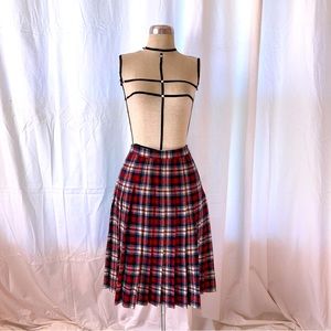 Pendleton Wool Authentic MacDuff Dress Tartan pleated skirt Made in USA